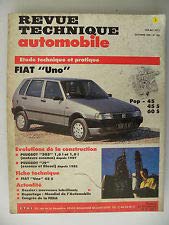 Revue technique de l'Automobile numéro 520.1 : Fiat uno moteurs 903 et fire (depuis 1989)