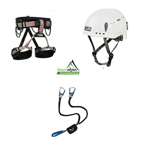 Salewa Premium Attac - Juego de vía de escalada (correa LACD, casco LACD Protector 2.0) Salewa Premium Attac - Juego de vía de escalada (correa LACD, casco LACD Protector 2.0)