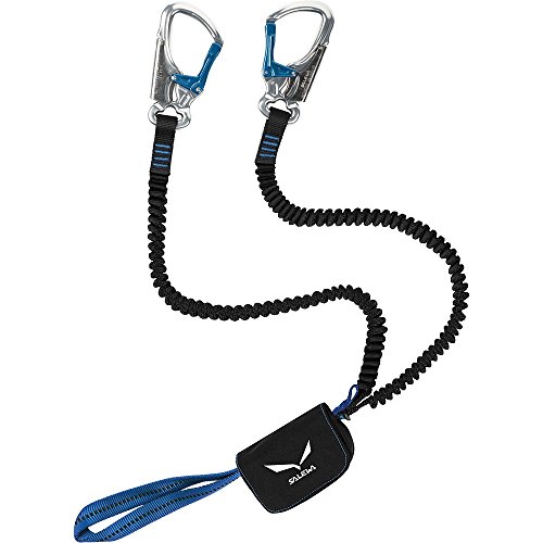 Salewa Premium Attac - Set de vía ferrata, color Azul/Negro, talla única Salewa Premium Attac - Set de vía ferrata, color Azul/Negro, talla única