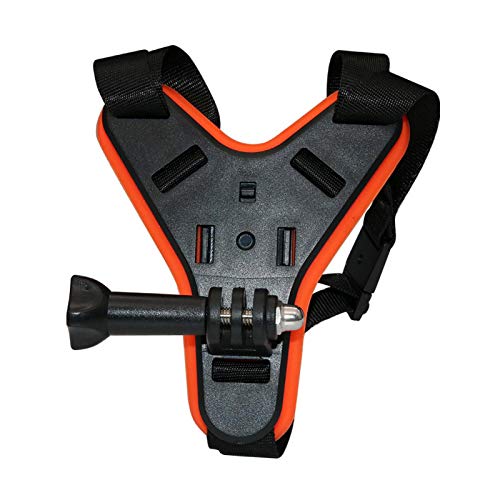 Soporte de Menton para casco GO-Pro, fijaciones, soportes de cámara de acción, correa de viaje delantera completa portátil, soporte para GoPro Hero 8 7 5