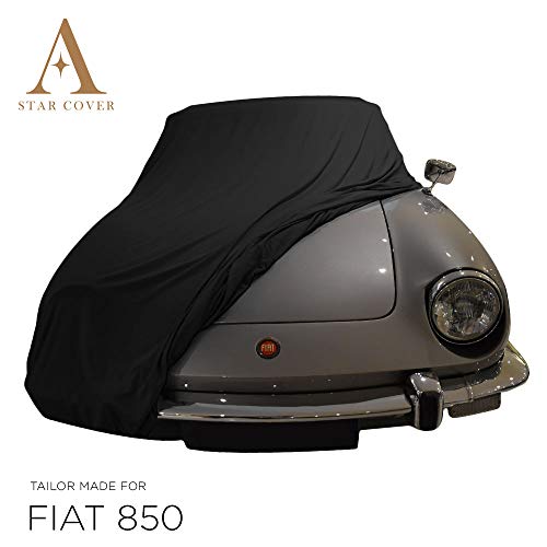 Star Cover Funda DE Coche para EL Interior A Medida FIAT 850 Spider | Negro Cubierta DE Coche Interior | Lona Garaje para Auto | Funda DESCAPOTABLE, Coche CLÁSICO, Coche Deportivo | Entrega RÁPIDA Star Cover Funda DE Coche para EL Interior A Medida FIAT 850 Spider | Negro Cubierta DE Coche Interior | Lona Garaje para Auto | Funda DESCAPOTABLE, Coche CLÁSICO, Coche Deportivo | Entrega RÁPIDA