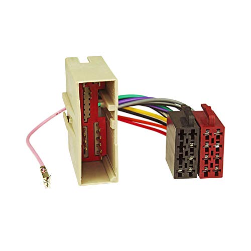 tomzz Audio 7015-003 - Cable adaptador de radio para Ford Fiesta, Fusion, Lincoln, Mercury a partir de 2002 a 16 pines ISO tomzz Audio 7015-003 - Cable adaptador de radio para Ford Fiesta, Fusion, Lincoln, Mercury a partir de 2002 a 16 pines ISO