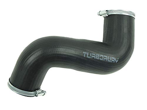 TURBORURY Compatible/repuesto para manguera de intercooler Turbo Ford Mondeo MK3 2.0 2.2 Diesel DURATORQ TDDI/TDCI 1126257 1 126 257 1S7Q-6K683-CA