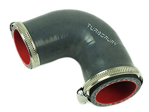 TURBORURY Compatible/repuesto para manguera de intercooler Turbo Ford Mondeo MK5 1.6 TDCI ECONETIC 1.6 TDCI Focus MK3 1.6 TDCI (2011-...) 1786196 CV616C646BC CV616C646-BC