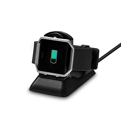 UKCOCO Fitbit Blaze Cargador, estación de Carga de Repuesto Cradle Holder con Cable de Carga USB para Fitbit Blaze Smart Watch Accessories