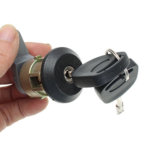 Viviance Cerradura De La Puerta del Coche Lockcraft 2 Llaves para Ford Fiesta 1995-2002 Ka 1996-2008 Courier Escort