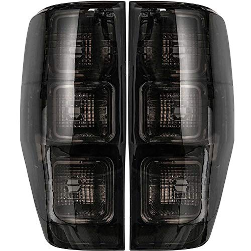 WPFC Lámparas De Freno De La Luz Trasera del Coche Montaje De Iluminación De Señal para Ford Ranger PX T6 MK1 MK2 Wildtrak XLT XL XLS 2012-2018, 2Pcs