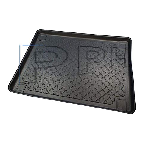 X & Z PPH – Alfombrilla de goma para maletero de Ford Tourneo Connect II + Facelift 01.2018 (L1) a partir de año de fabricación 01.2014 – 5 plazas (distancia entre ejes corta)