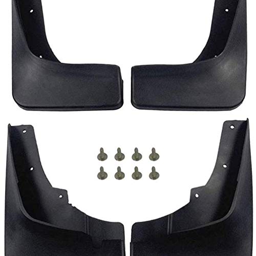 YFBB Juego de 4 Guardabarros Delantero y Trasero, para Ford Focus Mk3 Hatchback Modelos 2012-2016 YFBB Juego de 4 Guardabarros Delantero y Trasero, para Ford Focus Mk3 Hatchback Modelos 2012-2016