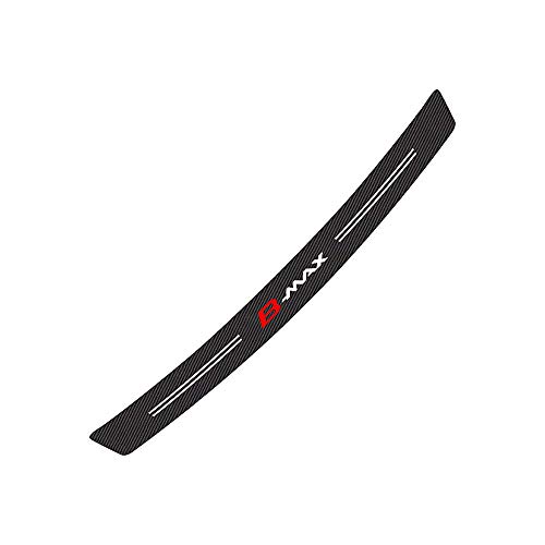YQTYGB Protector De Parachoques Trasero, para Ford B-MAX Coche Fibra Carbono Trasero Maletero Barra De Umbral Exterior Decorativas Accessories YQTYGB Protector De Parachoques Trasero, para Ford B-MAX Coche Fibra Carbono Trasero Maletero Barra De Umbral Exterior Decorativas Accessories