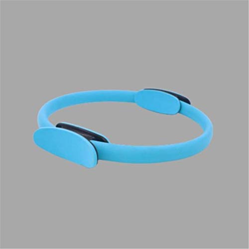 ZGHYBD Equestrian Leg Trainer Ring,Ring Fitness Ring - Workouts Exercise Fitness Training Magic Circle for Toning Thighs, Abs and Legs,For Toning & Sculpting Inner & Outer Thighs (Blue)