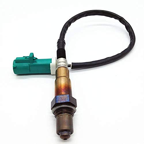 ZMMWDE Sensor de oxígeno Trasero Sensor de O2 de 4 Cables, para Ford Fiesta 1.25i 1.4i 1.6i ZH12 Precat Direct 2002-2008