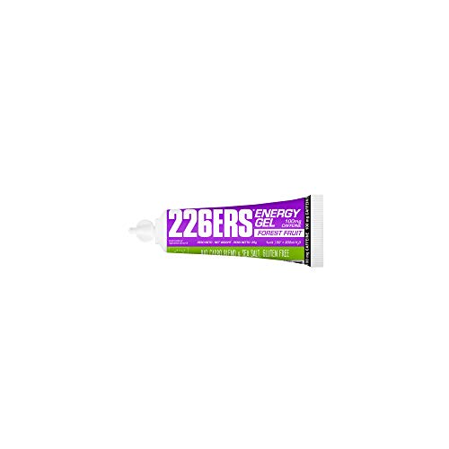 226ERS Bio Energy Gel, Geles Energéticos con 100mg de Cafeína, Sabor Frutas del Bosque - 1 x 25 gr