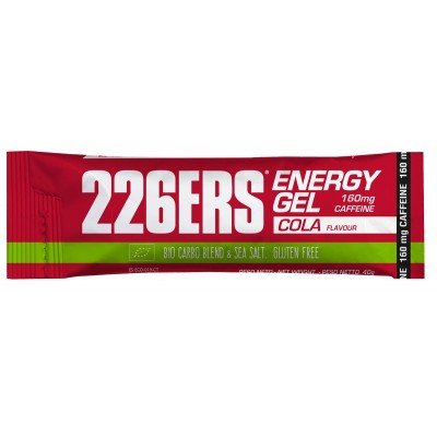 226ERS Energy Gel BIO 15 x 40g Cola 160mg Cafeína 226ERS Energy Gel BIO 15 x 40g Cola 160mg Cafeína
