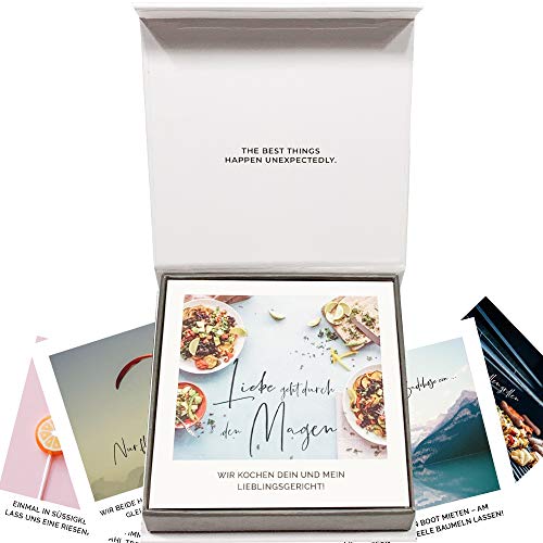 30 vales para parejas en caja de regalo – Regalo romántico para novio, novia, esposa y marido para cumpleaños, día de San Valentín, aniversario, aniversario de boda 30 vales para parejas en caja de regalo – Regalo romántico para novio, novia, esposa y marido para cumpleaños, día de San Valentín, aniversario, aniversario de boda