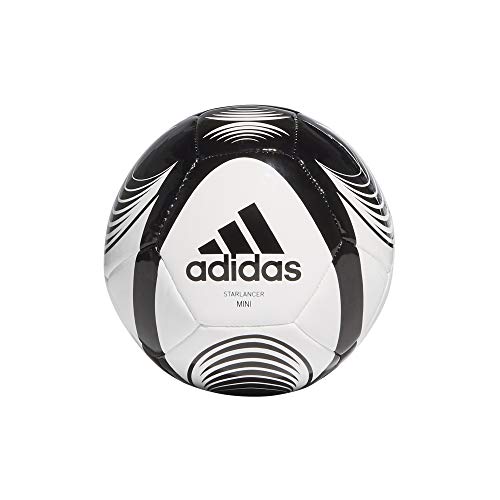 adidas GH6616 STARLANCER Mini Soccer Ball Mens White/Black 0