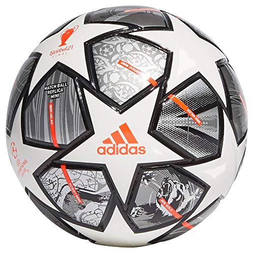 adidas GK3479 Finale Mini Soccer Ball Mens Pantone/White 1