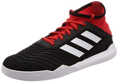 Adidas Predator Tango 18.3 TR, Botas de fútbol Hombre, Negro (Negbás/Ftwbla/Rojo 001), 45 1/3 EU
