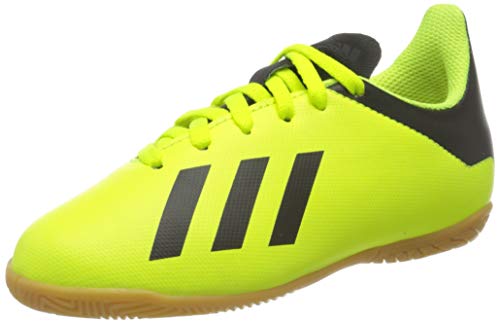 adidas X Tango 18.4 in J, Zapatillas de fútbol Sala Unisex Adulto, Multicolor (Amasol/Negbás/Amasol 000), 36 EU