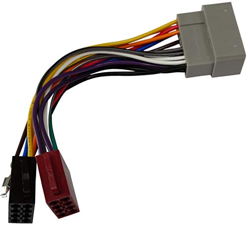 AERZETIX - Cable Adaptador Enchufe ISO E1 - para Auto Radio de Coche - C2032
