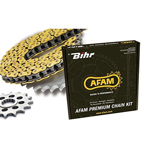AFAM - Kit Chaine 520 Mr1 Compatible Gilera Xr1 125 88-93 13/44 (520 Type Mr1)