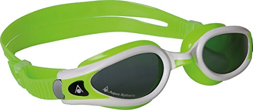 Aqua Sphere Kaiman Exo Tinted - Gafas de natación, Color Verde, Talla S Aqua Sphere Kaiman Exo Tinted - Gafas de natación, Color Verde, Talla S