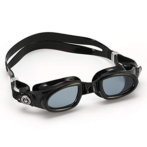 Aquasphere Mako 2 - Gafas de natación unisex, transparente y negro/lente oscuro, talla única