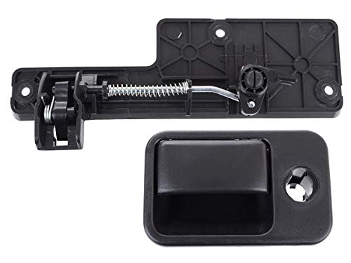 AutoCommerse Kit de reparación de caja de guantera + cierre para Golf 3 Mk3 Vento Negro
