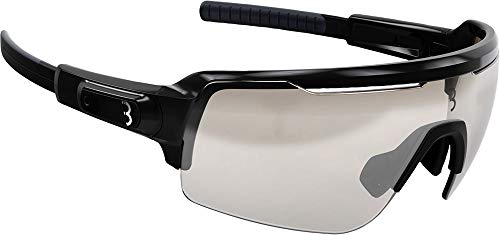 BBB Cycling - Gafas deportivas para hombre y mujer con lentes fotocromáticas | policarbonato, grilamid | MTB Rennrad Urban Bike, color negro mate | BSG-61PH