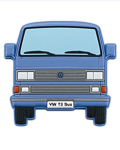 Brisa VW Collection Volkswagen T3 Bus Imán de Goma - Azul