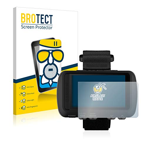BROTECT Protector Pantalla Cristal Mate Compatible con Garmin Foretrex 601 Protector Pantalla Anti-Reflejos Vidrio, AirGlass