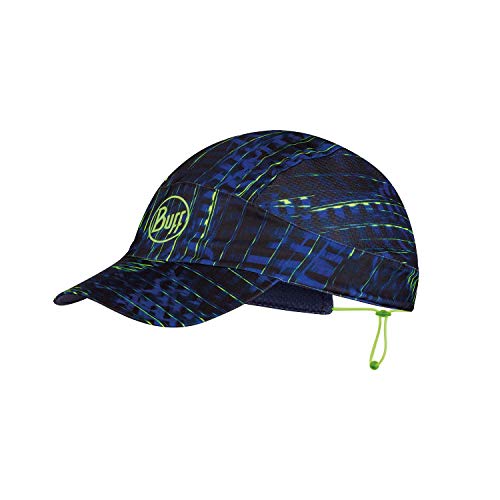 Buff Pack Run Cap Gorra, Unisex-Adult, Blue, One Size