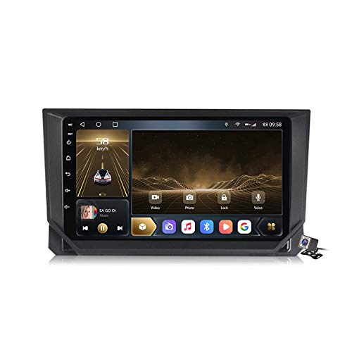 Buladala Android 10 MP5 Player GPS Navegación para Seat Ibiza 2017-2020, Soporte WiFi 5G DSP/FM RDS Radio de Coche Estéreo/BT Hands-Free Calls/Control del Volante/Carplay Android Auto,M600 Buladala Android 10 MP5 Player GPS Navegación para Seat Ibiza 2017-2020, Soporte WiFi 5G DSP/FM RDS Radio de Coche Estéreo/BT Hands-Free Calls/Control del Volante/Carplay Android Auto,M600