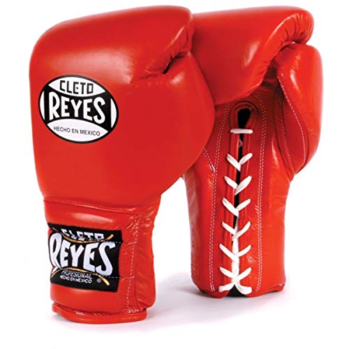 CLETO REYES *Guantes de boxeo tradicionales de entrenamiento con cordones rojos, vendidos por MinotaurFightStore (18 onzas)