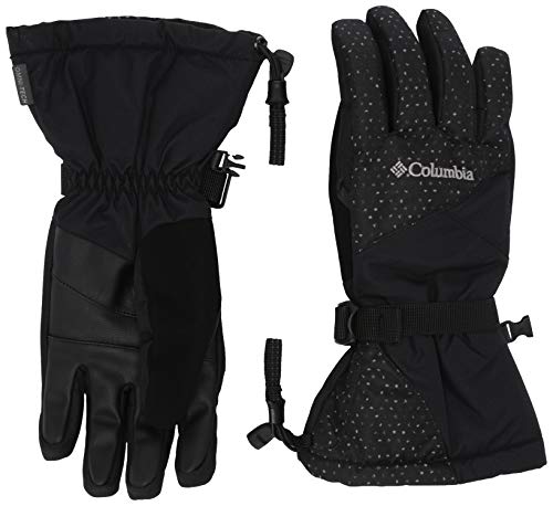 Columbia W Whirlibird Glove Guantes, Mujer, Black Sparkler Print, L