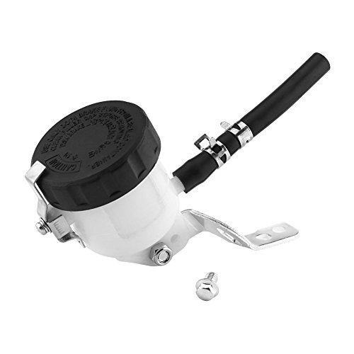 Depósito de frenos, Keenso depósito de líquido de freno para Su-zu-ki SV1000S 03-07 SV650 03-09 GSX-R1000 01-08 GSX-R600 01-09 GSX-R750 00-09 Depósito de frenos, Keenso depósito de líquido de freno para Su-zu-ki SV1000S 03-07 SV650 03-09 GSX-R1000 01-08 GSX-R600 01-09 GSX-R750 00-09