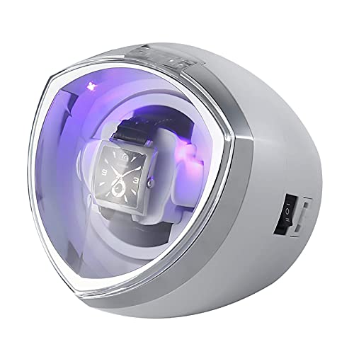 DFJU Relógios Winders High-End Preto Branco Único Relógio Enrolador Caixa Automática Mecânica Relógio Shaker Turn Relógios Dispositivo ArmazenamentoDisplay Collector with Light DFJU Relógios Winders High-End Preto Branco Único Relógio Enrolador Caixa Automática Mecânica Relógio Shaker Turn Relógios Dispositivo ArmazenamentoDisplay Collector with Light