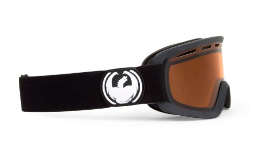 Dragon D2 - Gafas de ventisca para esquí Negro Coal Amber Talla:Medium