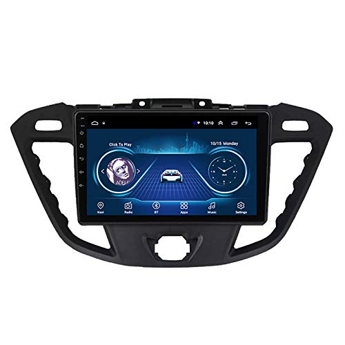 DSAK Coche GPS Navigator Coche Multimedia Player es Adecuado para Ford Transit 2013-2018 Auto Navigation Car Video Radio de Video
