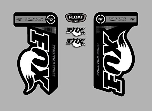Ecoshirt IX-HWUF-3CGO Pegatinas Horquilla Fox Float Evolution Fdp02 Stickers Aufkleber Decals Autocollants Adesivi, Gris