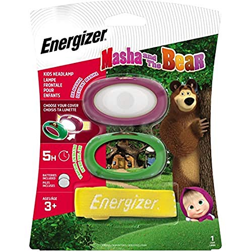 Energizer - Linterna Frontal Infantil Masha y el Oso