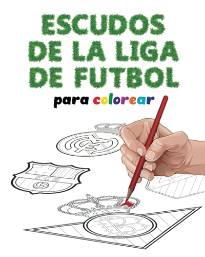 Escudos de la liga de futbol para colorear: Todos los escudos de los equipos de futbol españoles más historicos para colorear