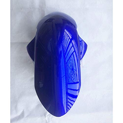 Fender Motocicleta Fit For Suzuki GSXR1000 GSXR 1000 K7 2007 2008 07 08 Blue Front Fender Kit del Carenado De La Motocicleta Guardabarros Mudfla (Color : Blue)