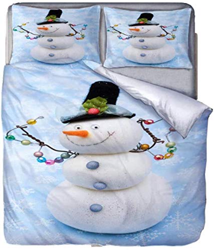 firjiyj Cama de Tres Piezas, muñeco de Nieve Trendy 3D Striped Pattern 3 Piezas QuiltSet Que Incluye Fundas de Almohada con Cierre de Cremallera - firjiyj Cama de Tres Piezas, muñeco de Nieve Trendy 3D Striped Pattern 3 Piezas QuiltSet Que Incluye Fundas de Almohada con Cierre de Cremallera -