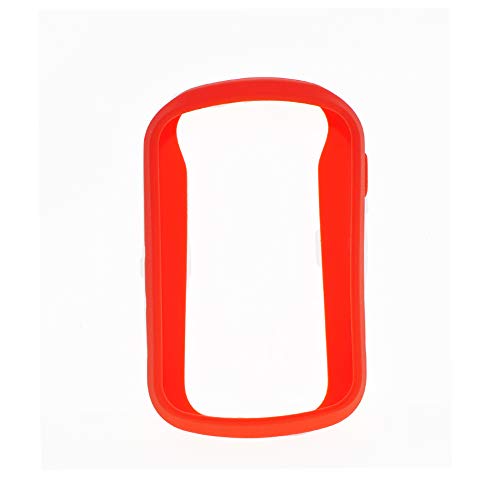 Funda protectora Durable Anti arañazos Senderismo Portátil mano GPS Navegador Accesorios para la piel Cubierta antideslizante al aire libre Silicona para Garmin ETrex Touch 35(Rojo)