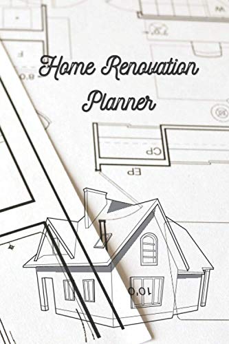 furniture building planner: Log book, Sketchpad, Checklist, planning your home decor and Project Organizer for Remodeling and Home Improvement Progress by Room 6 x 9 in