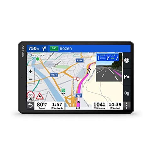 Garmin Camper 1090, navegador GPS de 10" para autocaravanas, Mapa Europa, tráfico Digital y navegación por Voz