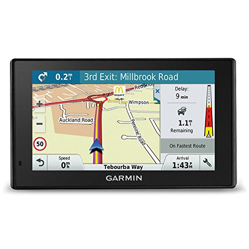Garmin DriveSmart 51 Western EU LMT-S - Navegador GPS con mapas de por Vida y tráfico vía móvil (Pantalla de 5", Mapa Oeste Europa)