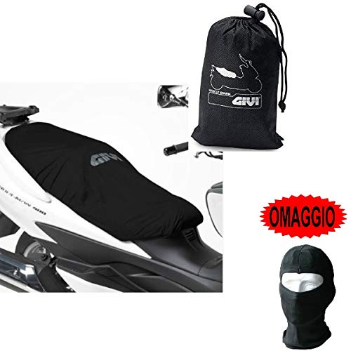 Gas Gas EC 300 Six Days 2009 – 2010 – Tela givi S210, Impermeable, Universal 117 cm Cobertura Sillín para Moto Scooter