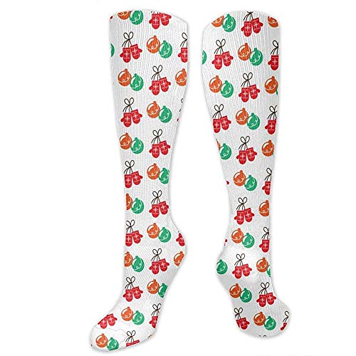 Ginger-Ale Bola Y Guantes Navideños Calcetines De Algodón Hasta La Rodilla Acogedores Y Bonitos Calcetines De Arranque Calcetines De Novedad Ginger-Ale Bola Y Guantes Navideños Calcetines De Algodón Hasta La Rodilla Acogedores Y Bonitos Calcetines De Arranque Calcetines De Novedad